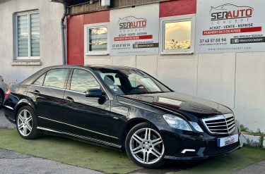 MERCEDES CLASSE E W212 2011